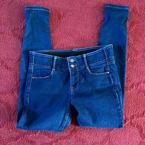 Apt. 9 Dark Blue Stretch Jeggings with tummy control band